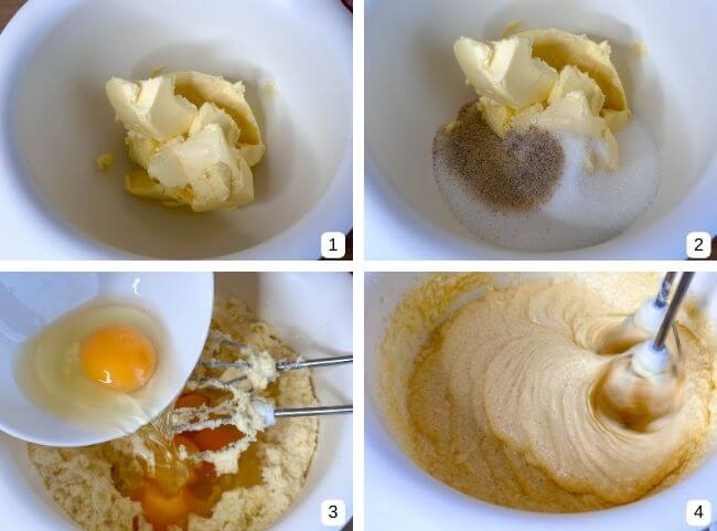 Spiegeleikuchen - Teigmasse