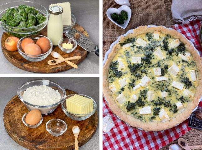 Spinat Quiche Rezept