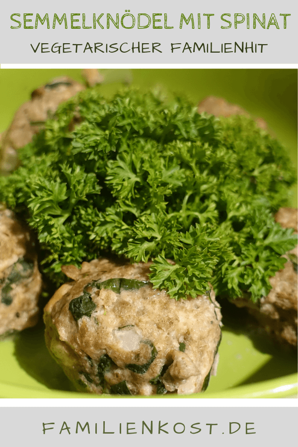 Rezept für Semmelknödel mit Spinat Rezept für Semmelknödel mit Spinat