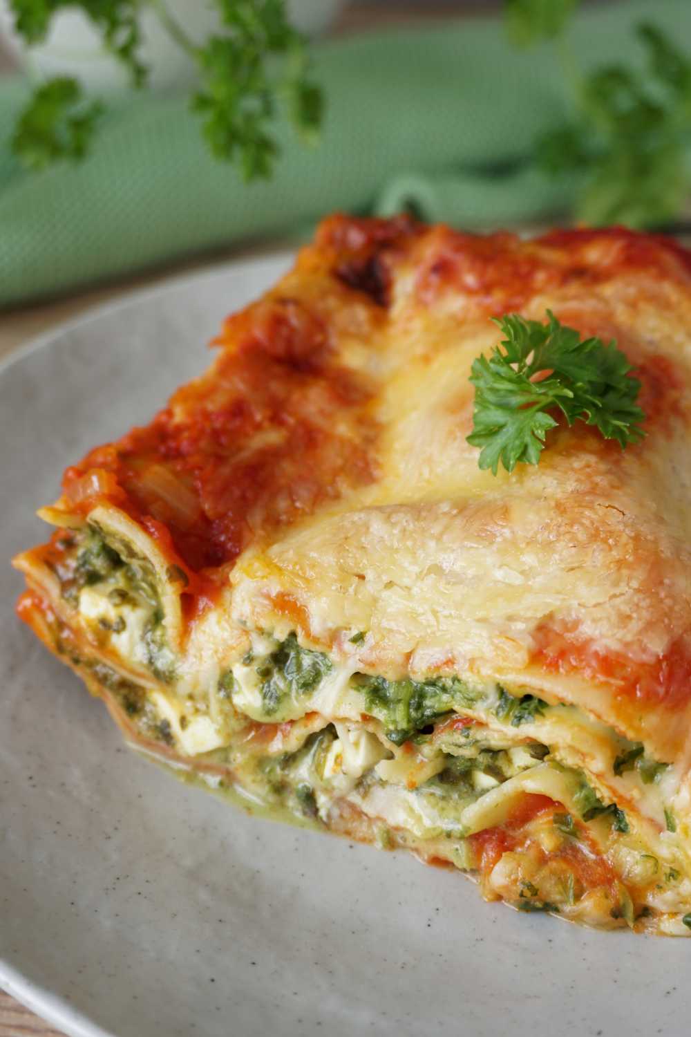 Spinatlasagne Rezept Spinatlasagne Rezept