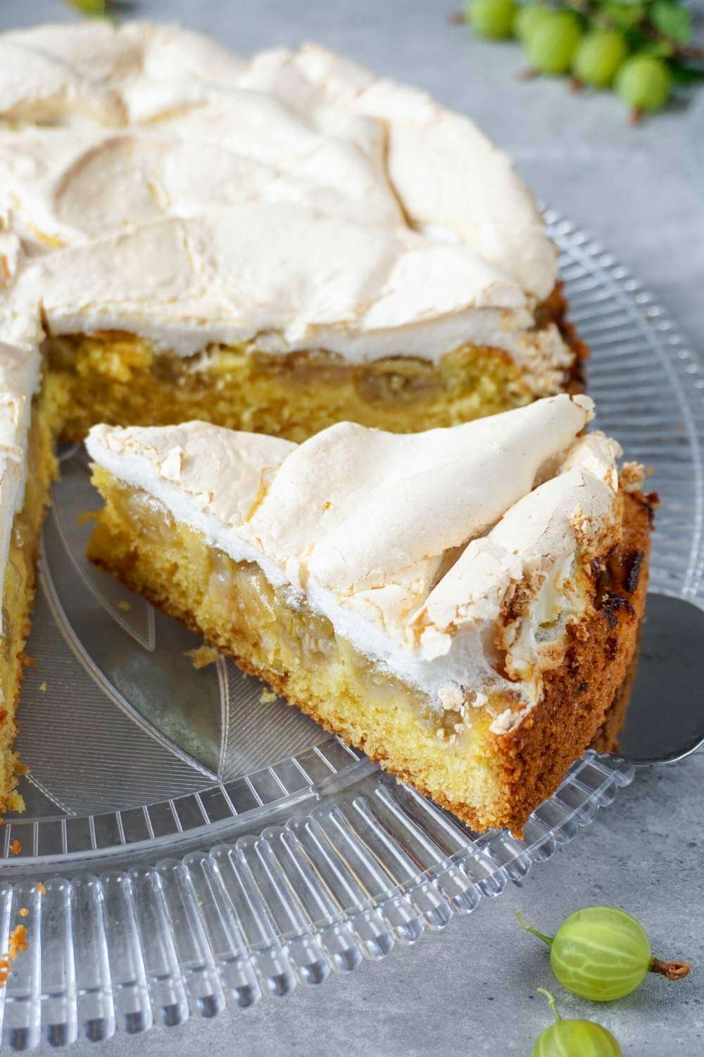 Stachelbeerkuchen mit Baiser – Omas Rezept Stachelbeerkuchen mit Baiser – Omas Rezept