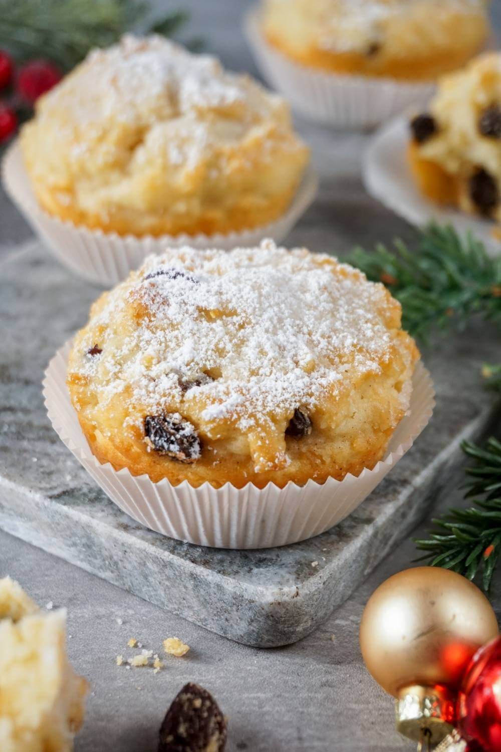 Stollenmuffins Rezept Stollenmuffins Rezept