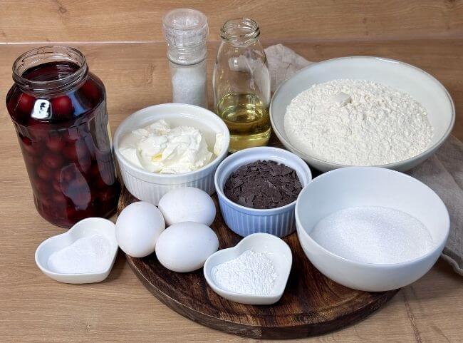 Stracciatella Kuchen - Zutaten