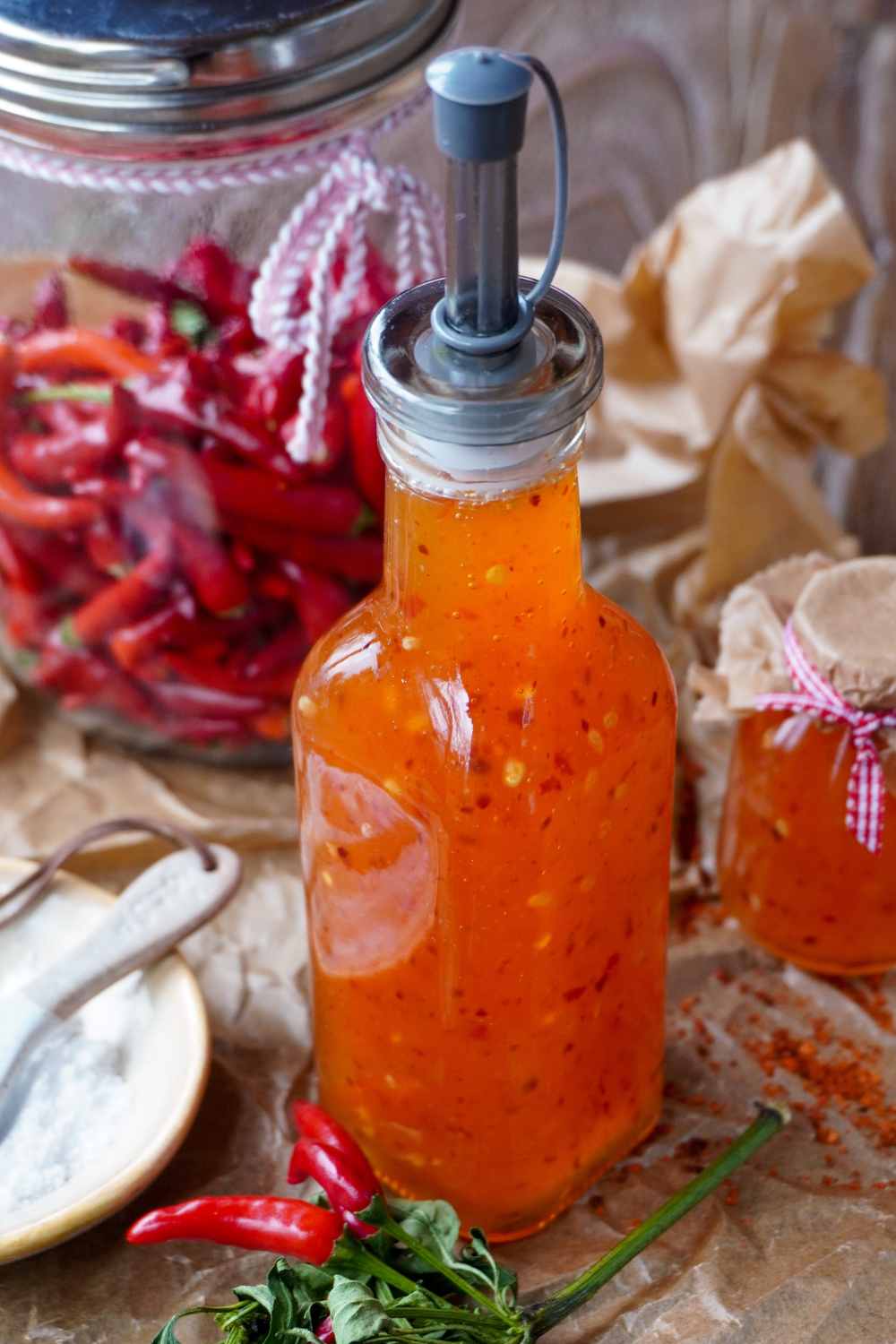 Sweet-Chili-Sauce selber machen Sweet-Chili-Sauce selber machen