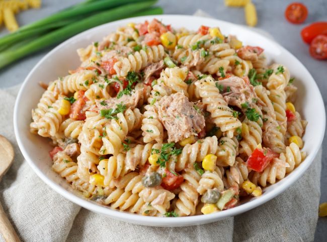 Thunfisch Nudelsalat Thunfisch Nudelsalat