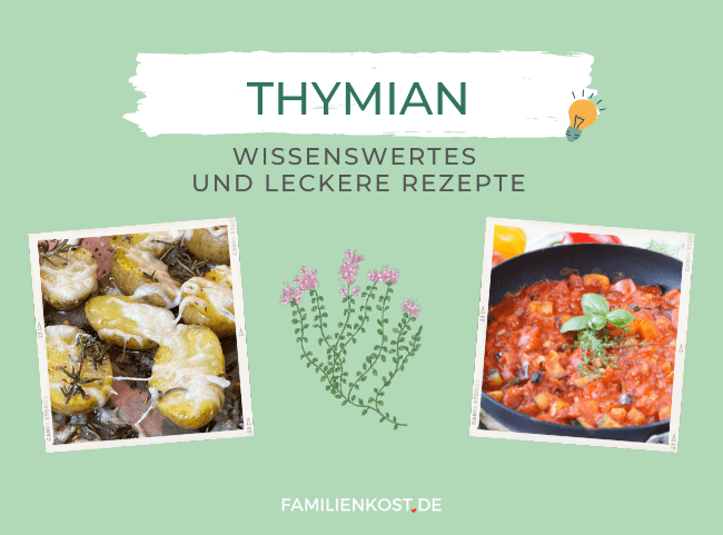 Thymian - unverzichtbares Kraut für Familien