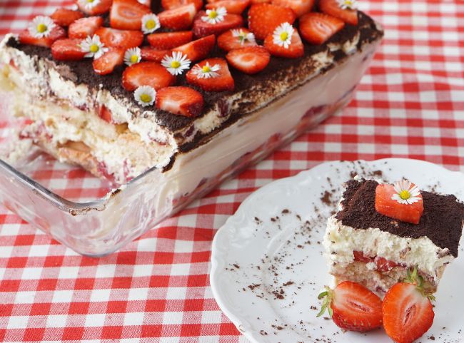 Tiramisu Erdbeer Rezept Tiramisu Erdbeer Rezept