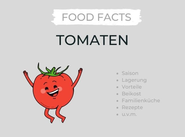 Tomaten für Kinder - was gilt es zu beachten