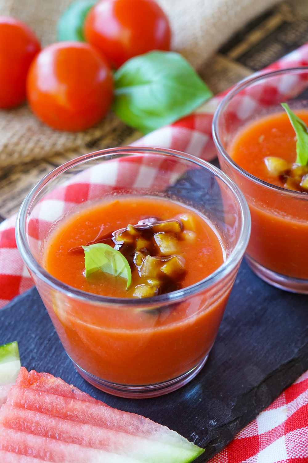 Wassermelonen Gazpacho