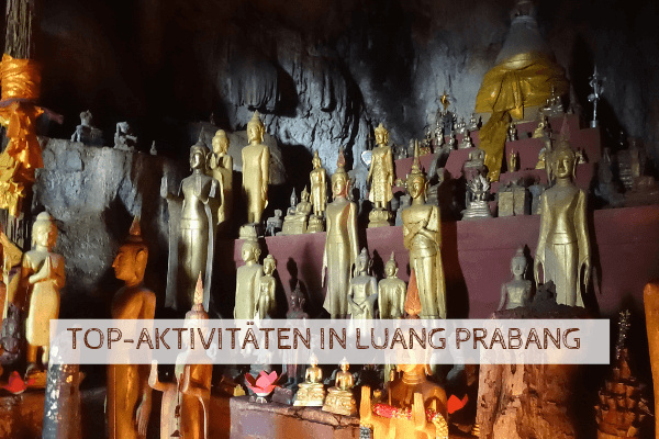 Topaktivitäten in Luang Prabang