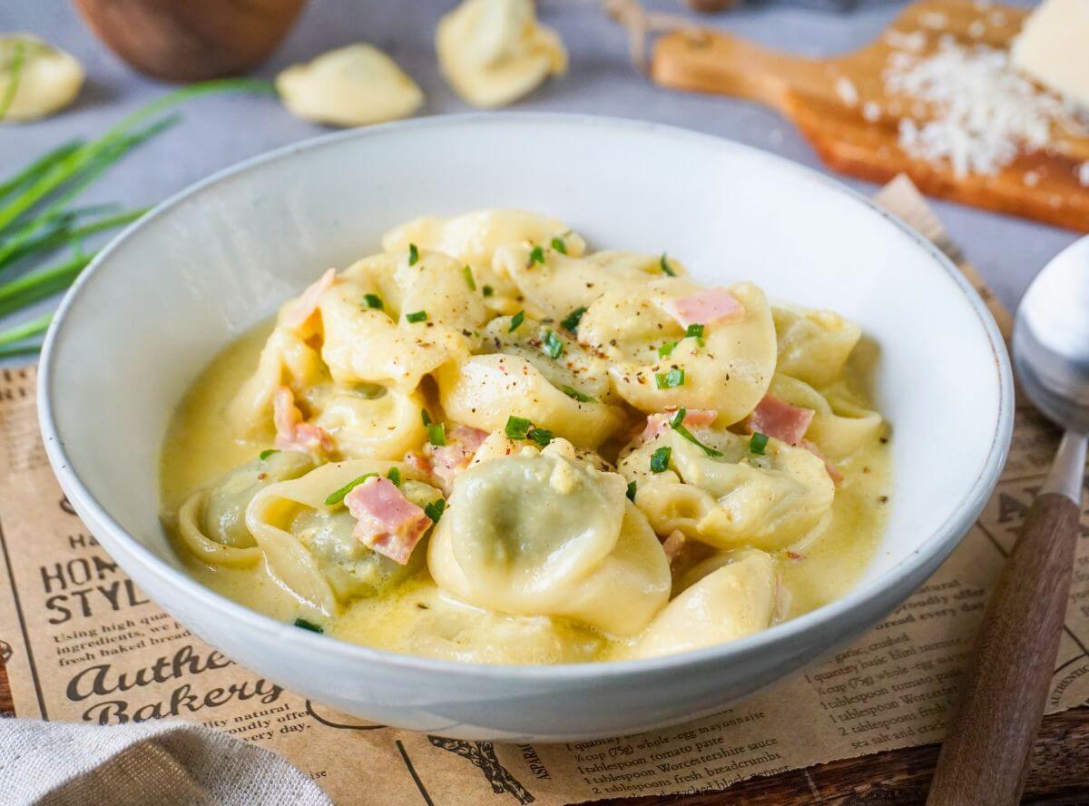 Tortellini alla Panna wie beim Italiener