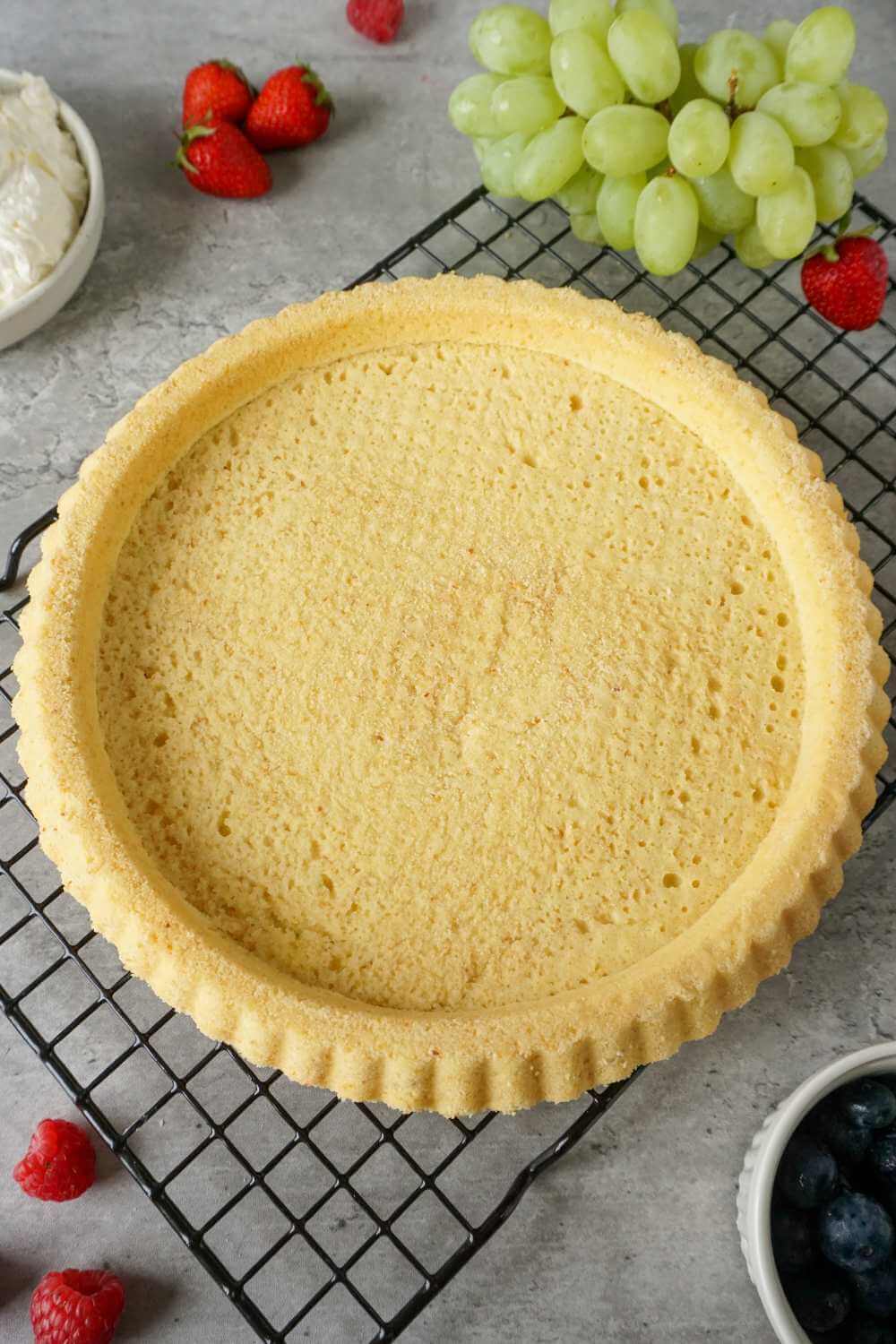 Schneller Tortenboden für Obstkuchen