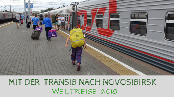 Transsibirische Eisenbahn Moskau bis Novosibirsk