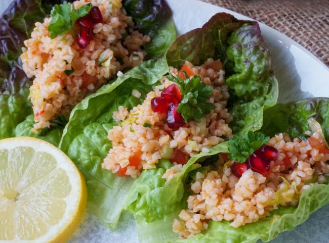 Türkischer Bulgursalat (Kisir)