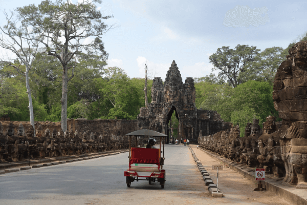 Tuk Tuk Angkor Kambodscha