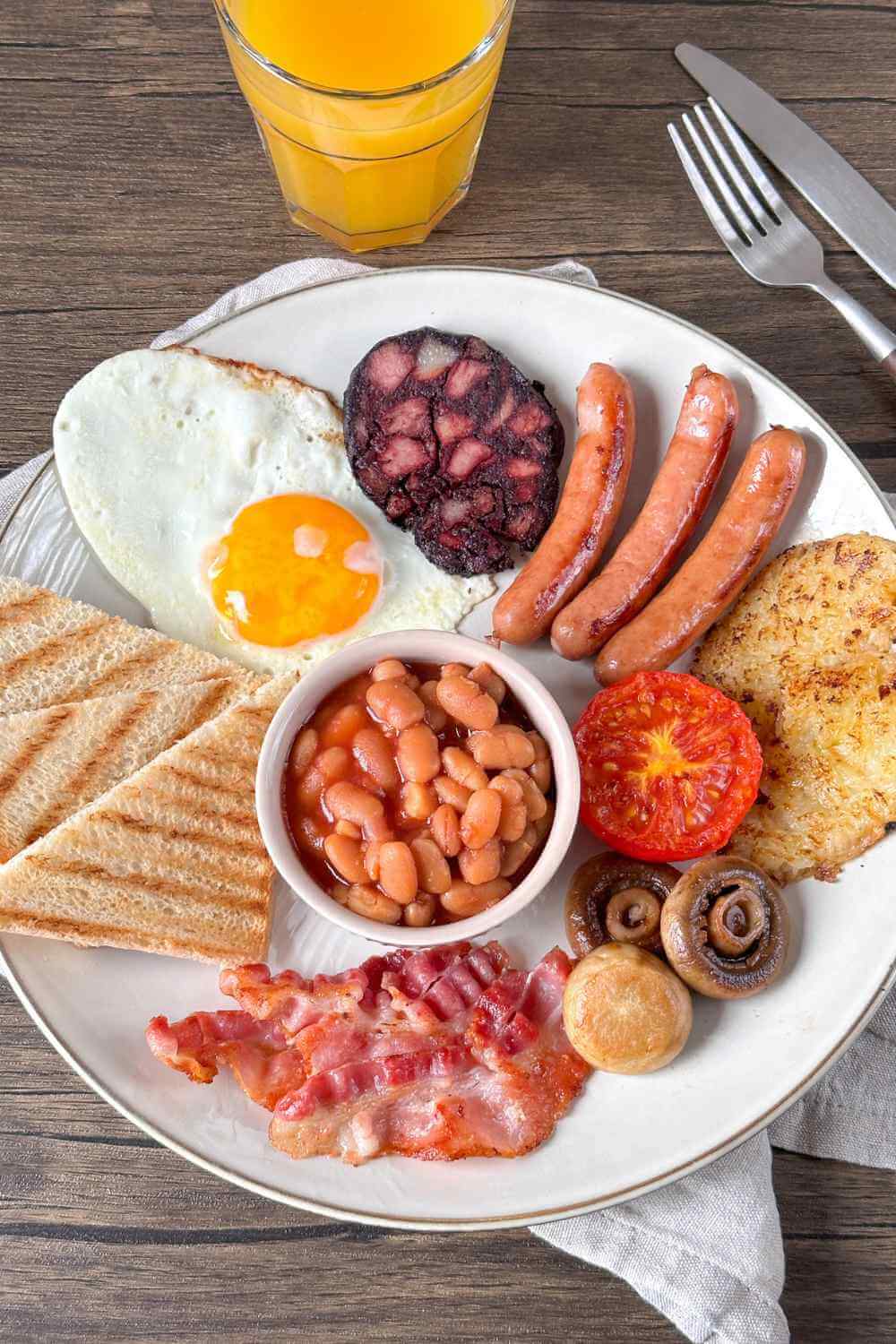 Typisch Englisches Frühstück Typisch Englisches Frühstück