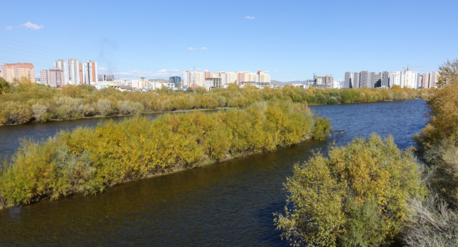 Fluss Uul Ulaanbaatar