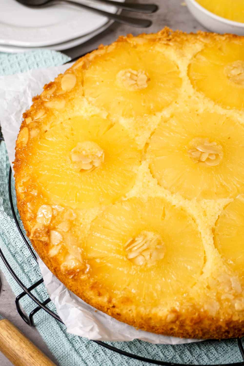 Upside-Down-Kuchen mit Ananas