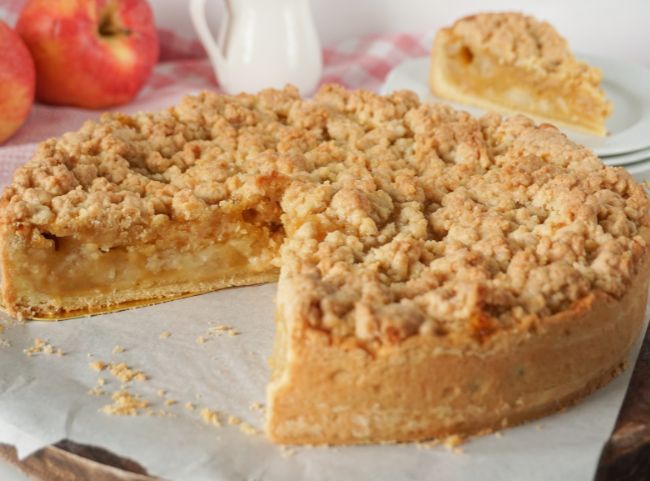 veganer Apfelkuchen Rezept