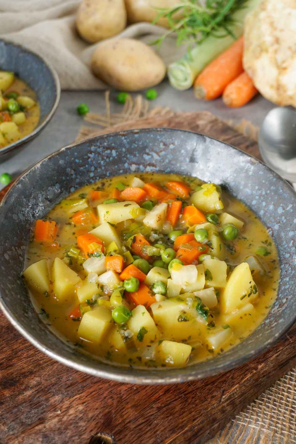 Veganer Eintopf mit Kartoffeln