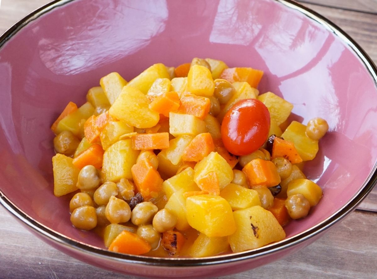 Veganer Kichererbsentopf