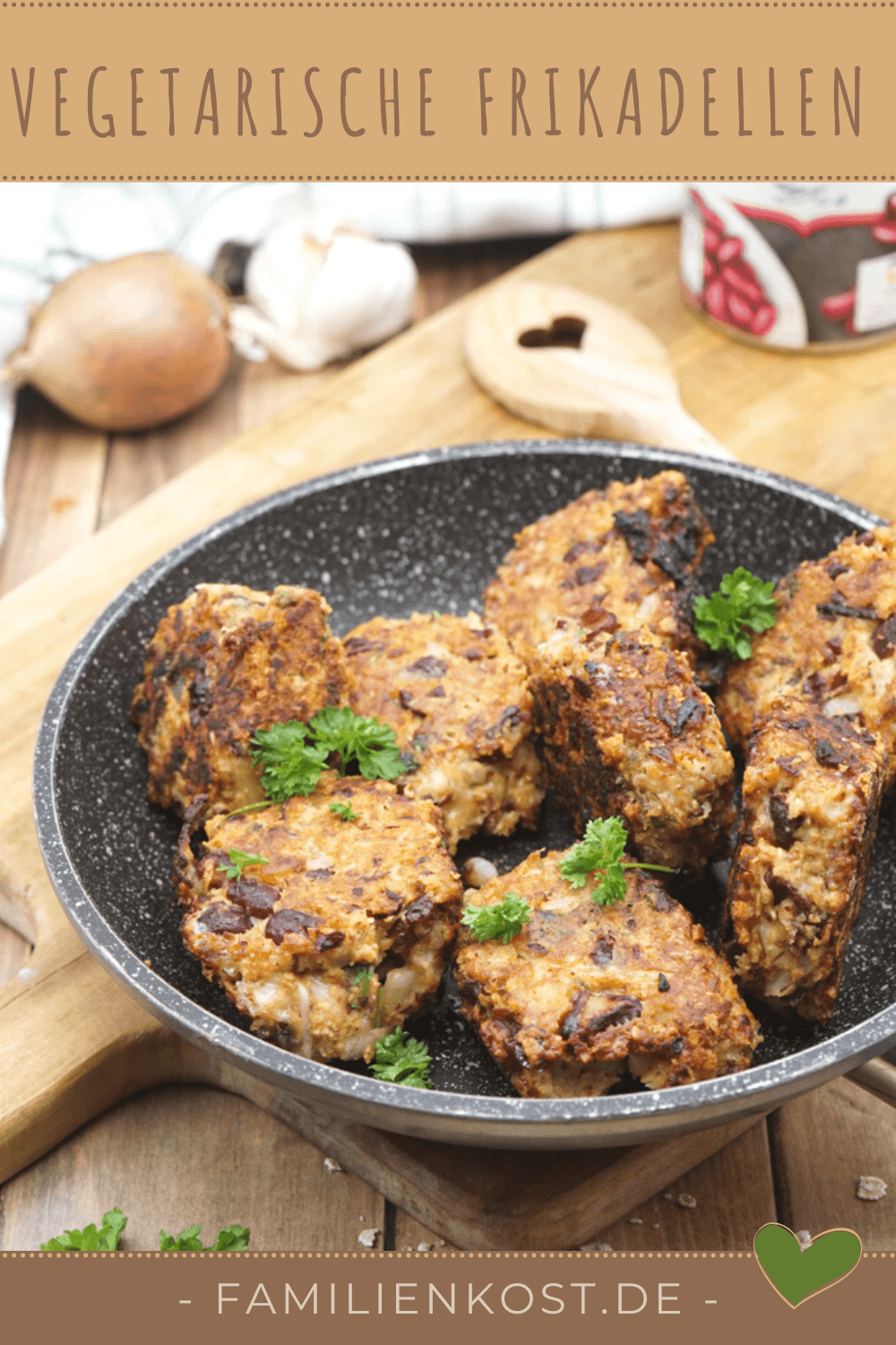 Vegetarische Frikadellen mit Kidneybohnen Vegetarische Frikadellen mit Kidneybohnen