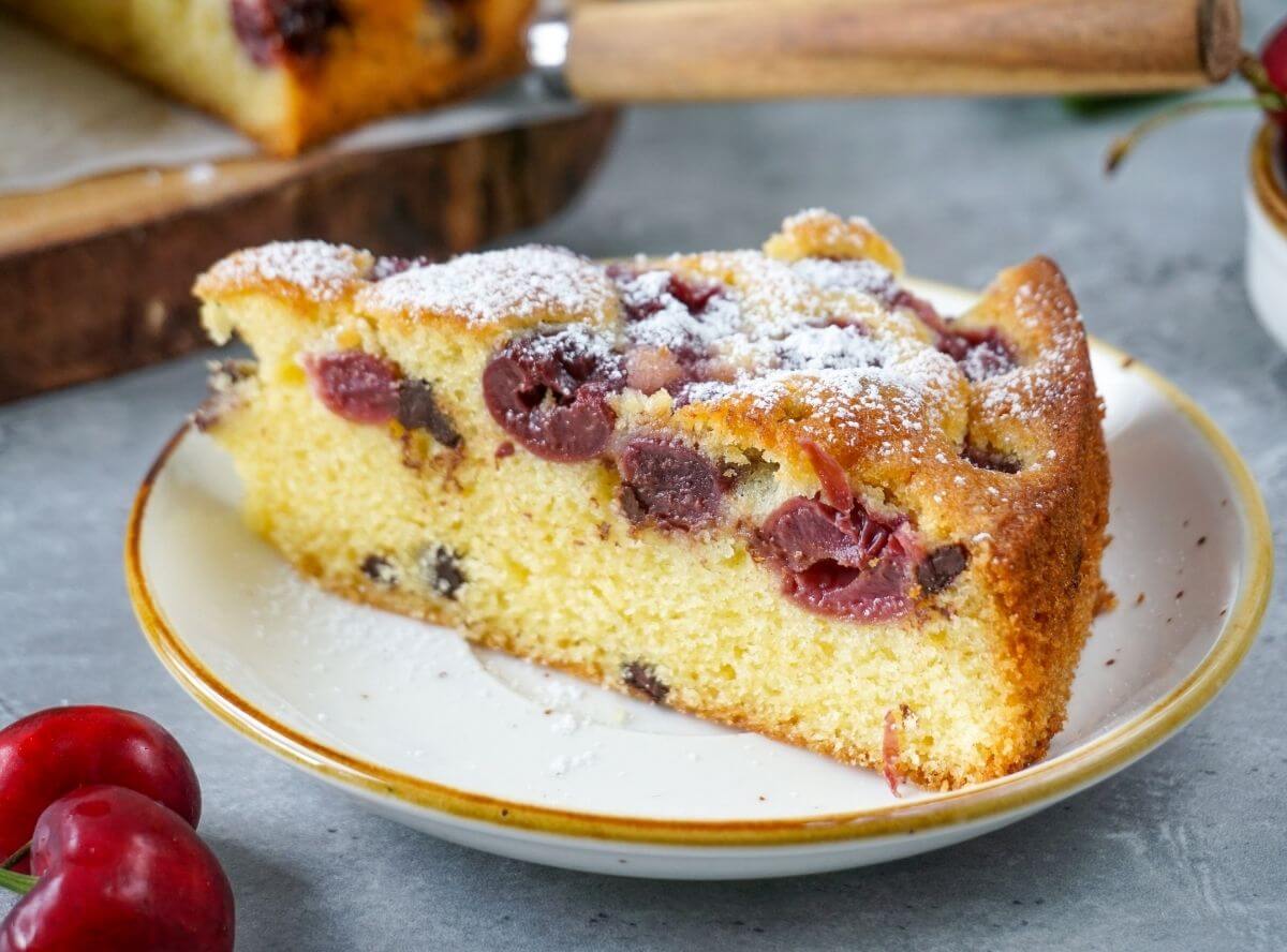 versunkener Kirschkuchen versunkener Kirschkuchen