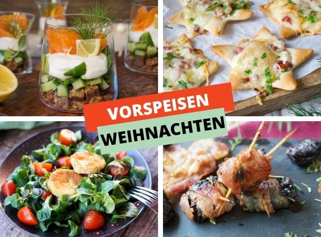 Vorspeisen Weihnachten