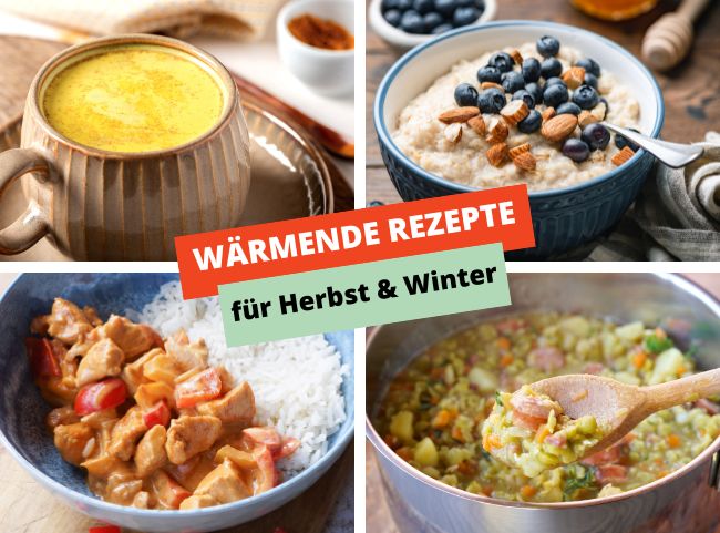 Wärmende Lebensmittel und Rezepte