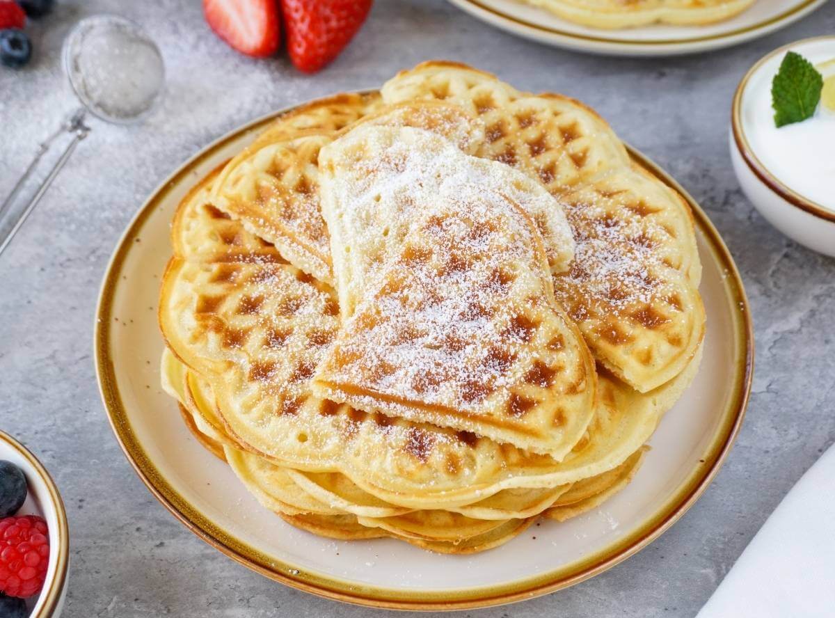 Waffelteig – wunderbares Rezept für Omas fluffige Waffeln