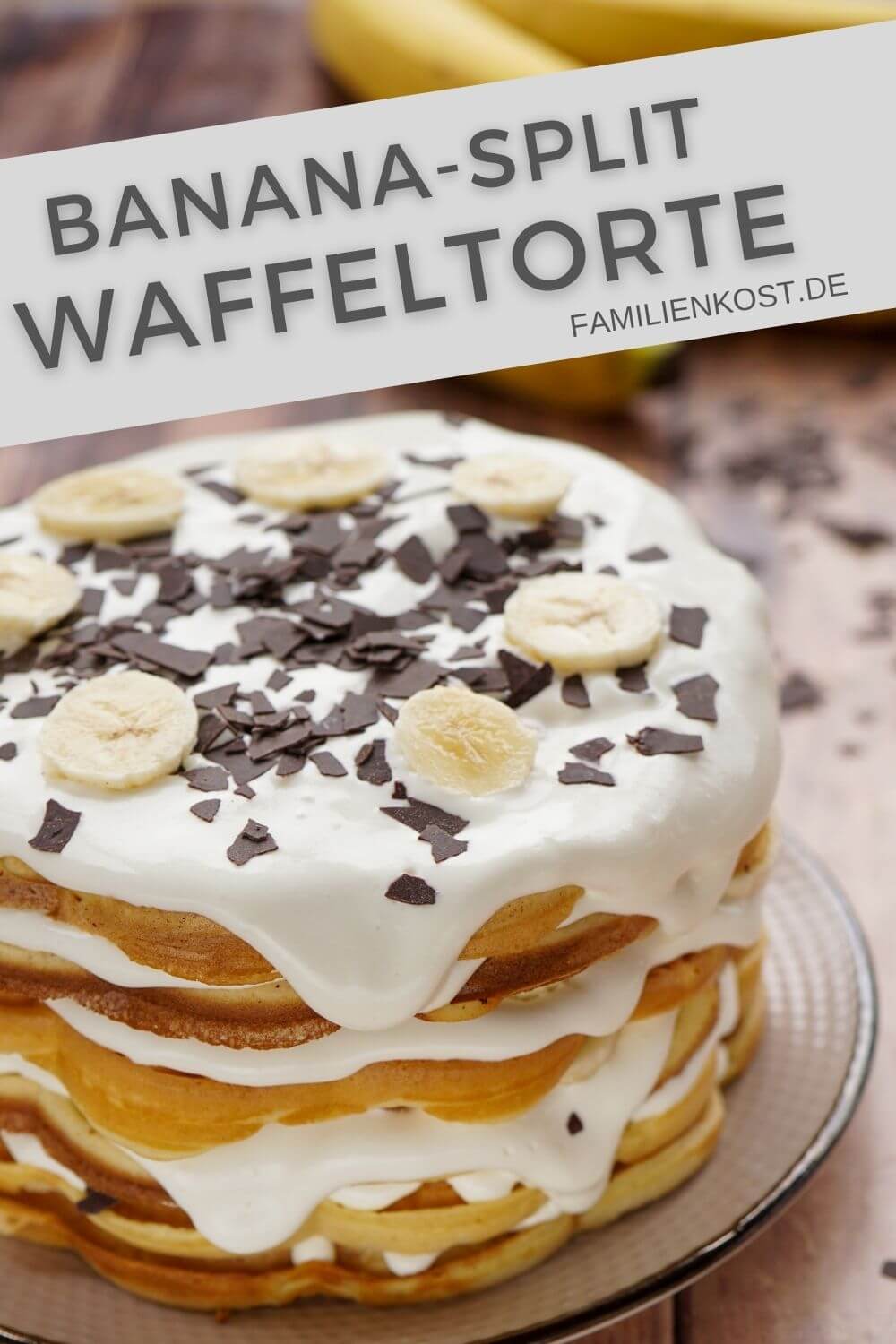 Waffeltorte für Eilige