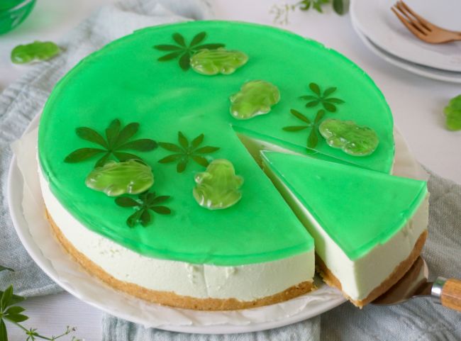 Philadelphia Waldmeistertorte