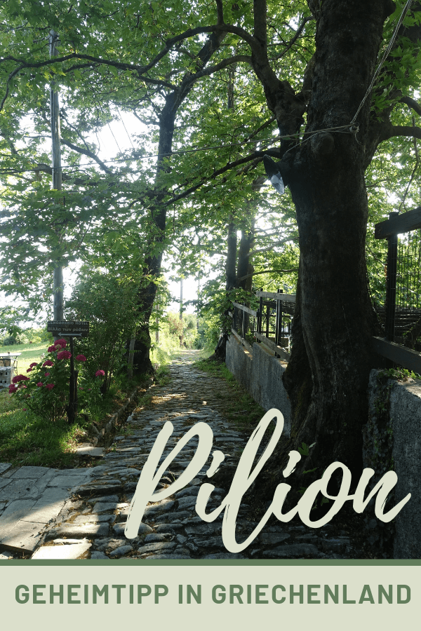 Wandern in Pilion in Griechenland
