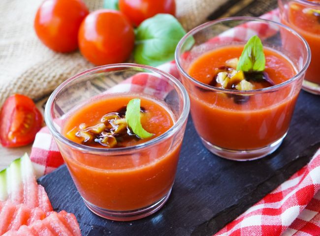 Wassermelonen Gazpacho