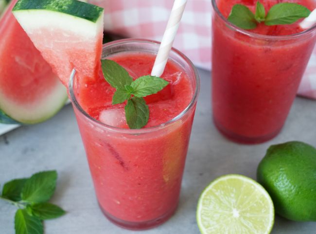 Wassermelonen Slush Rezept Wassermelonen Slush Rezept