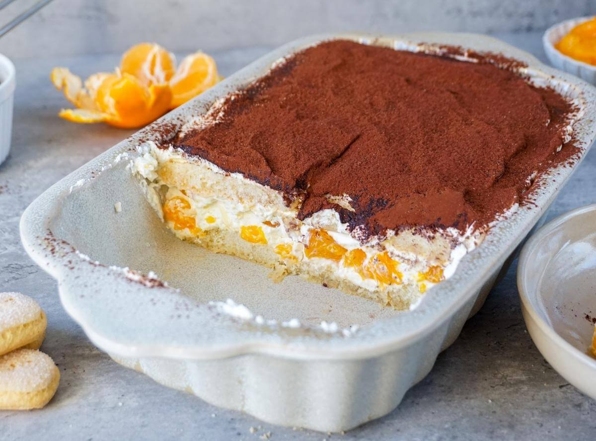 weihnachtliches Mandarinen Tiramisu