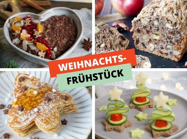 Weihnachtsfrühstück - feierliche Ideen & Rezepte