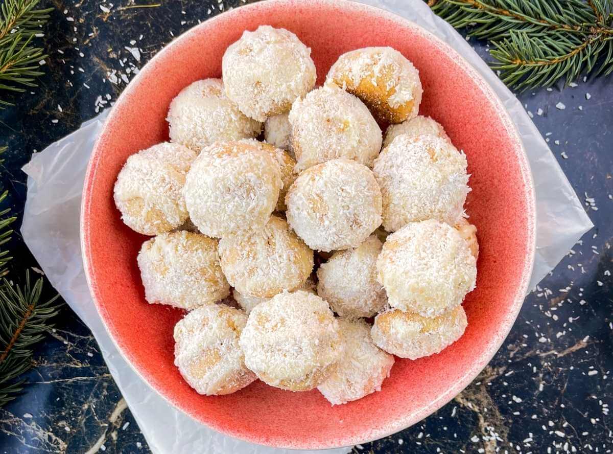 Schneebälle mit Kokos: Rezept