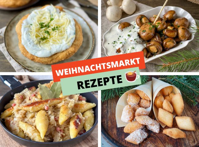 Weihnachtsmarkt Rezepte für zu Hause