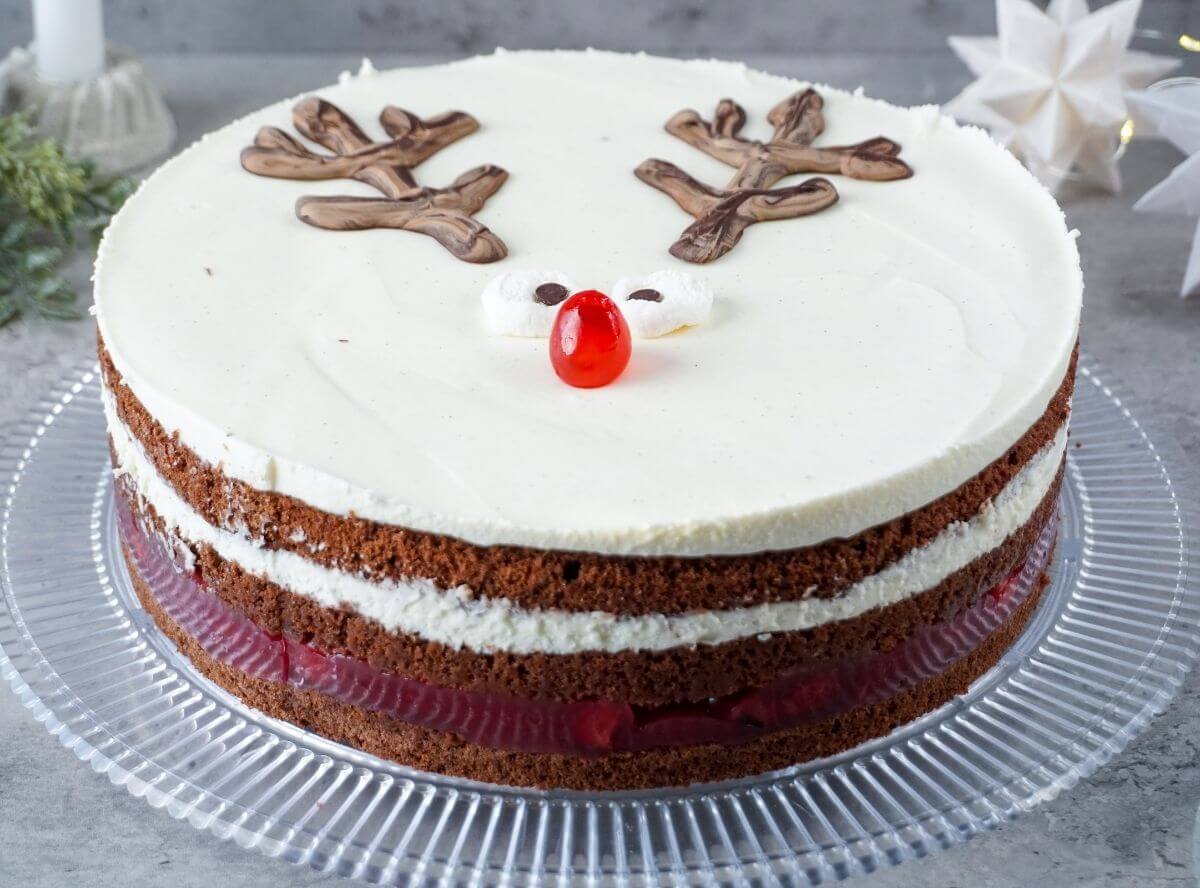 Weihnachtstorte einfach