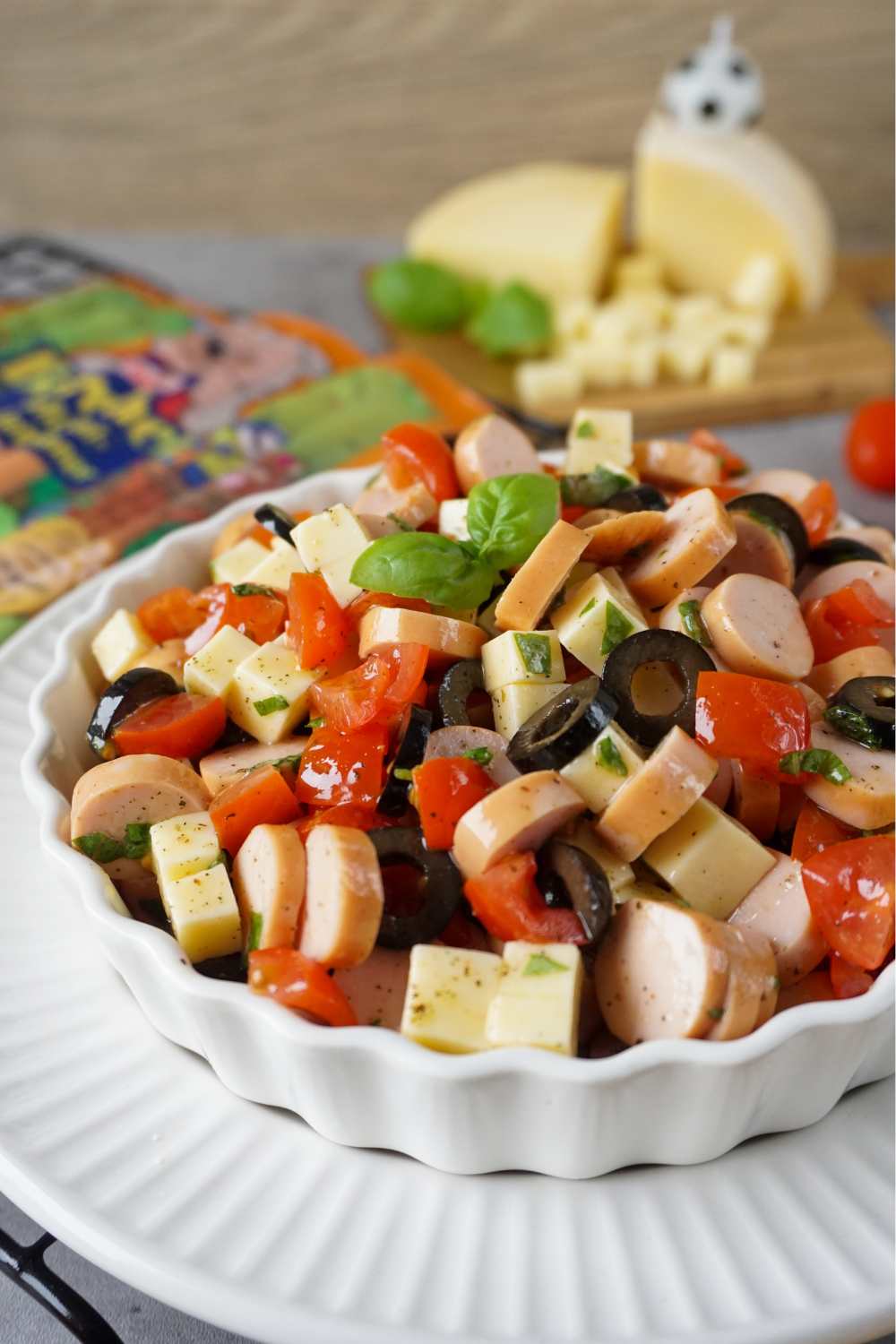SchlaWiener Würstchen Salat (Fußball Version) SchlaWiener Würstchen Salat (Fußball Version)