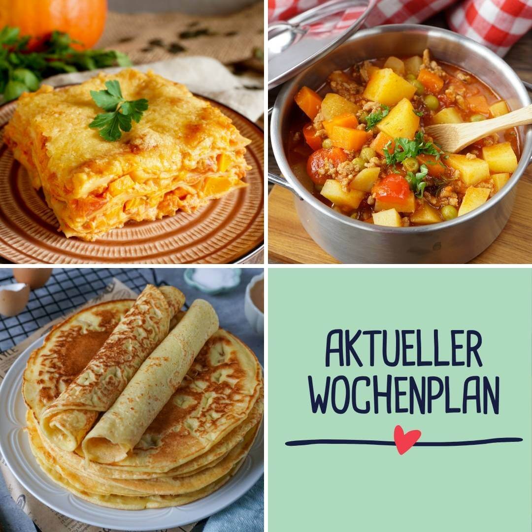 Wochenplan vom  01.09.2025 bis  07.09.2025