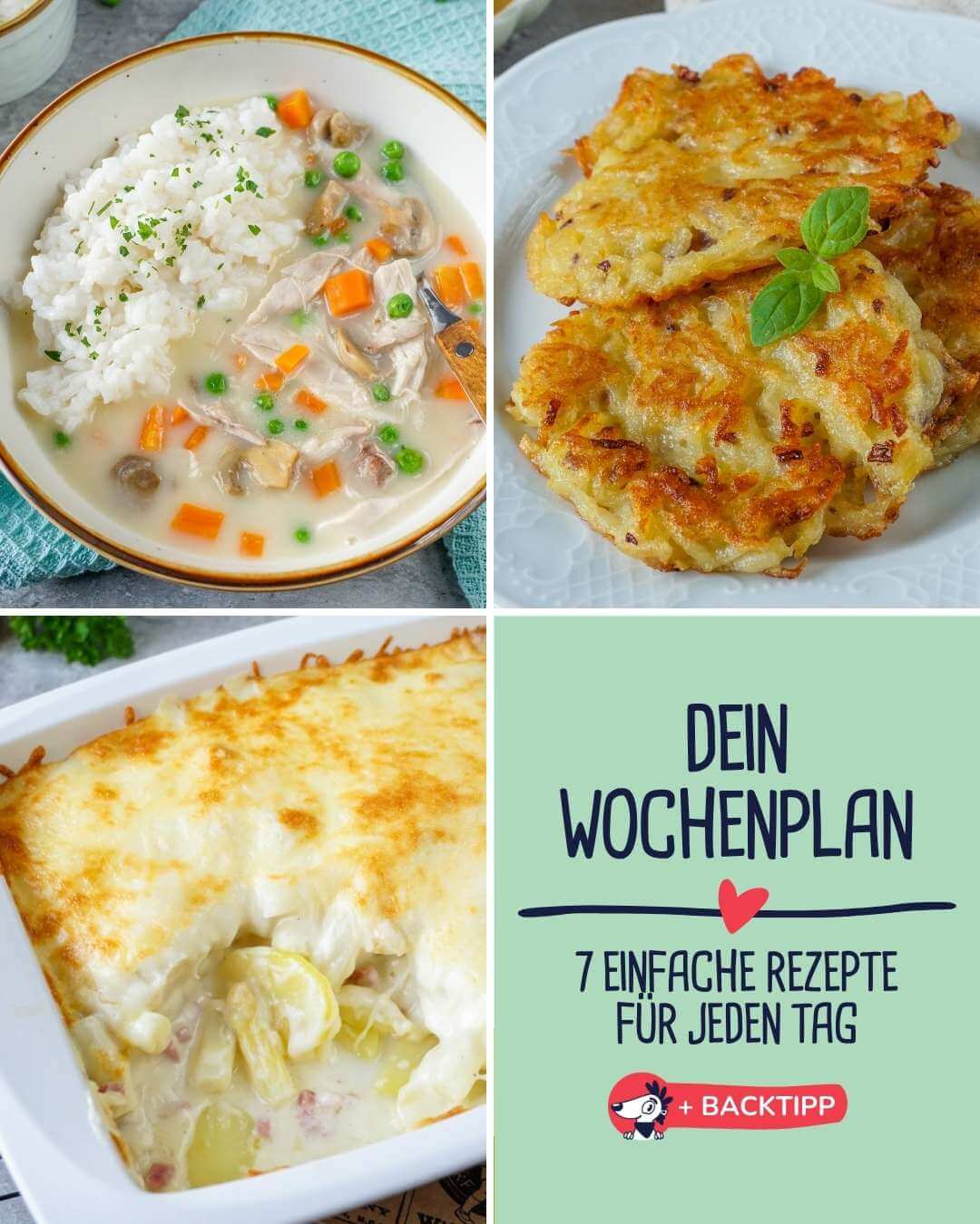 Wochenplan vom  20.04.2026 bis  26.04.2026