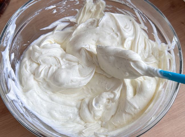 Zahlentorte Mascarpone Creme