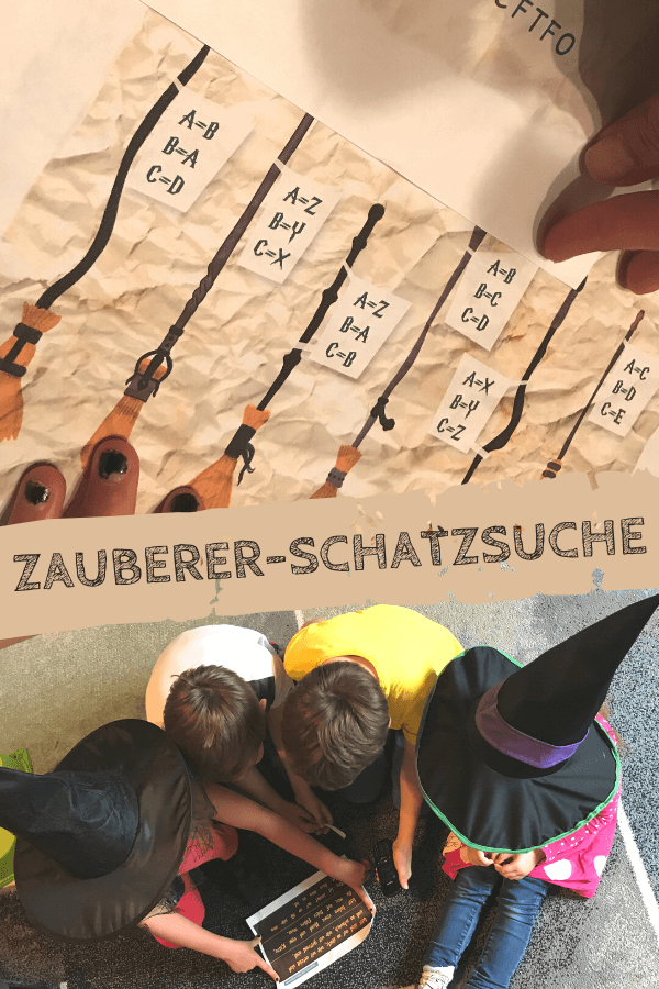 Zauberer Schatzsuche - Aufgaben