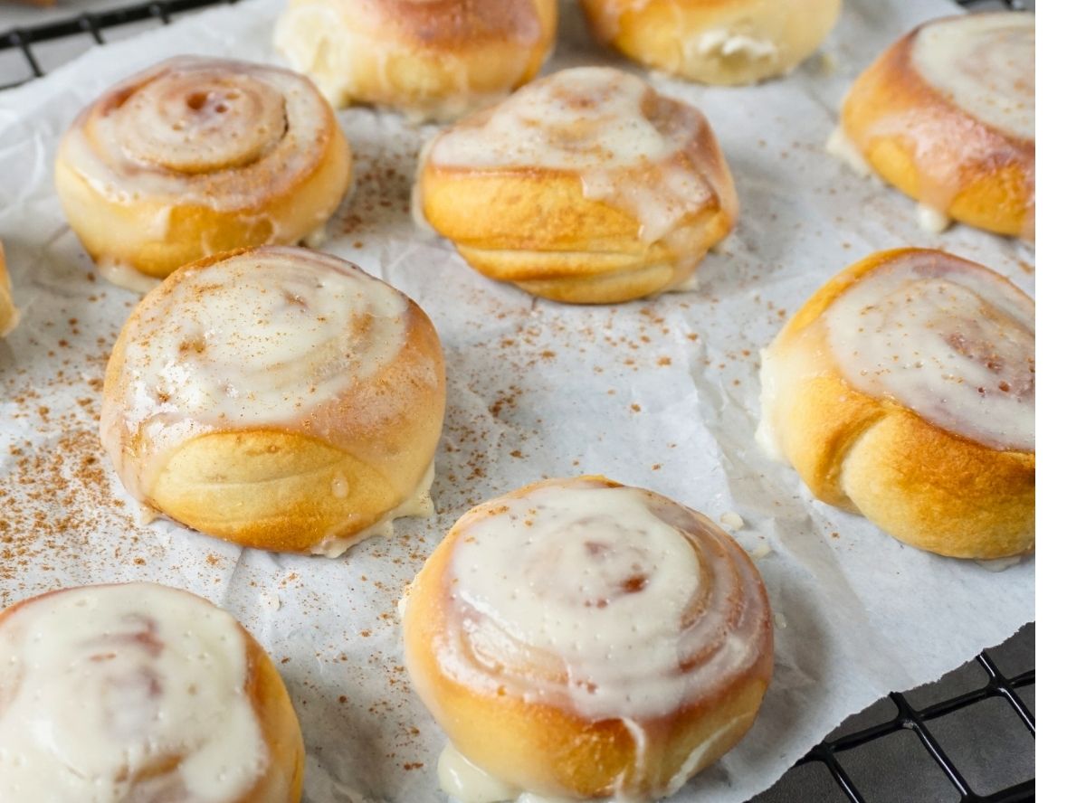 Zimtschnecken aus der Heißluftfritteuse