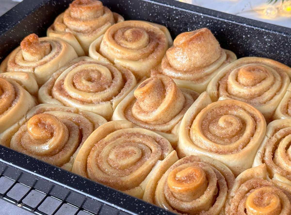 Zimtschnecken für Kinder | mit fluffigem Hefeteig