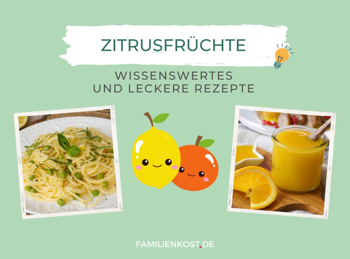 Zitrusfrüchte für Kinder & Familie