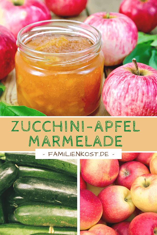 Zucchini-Apfel-Marmelade