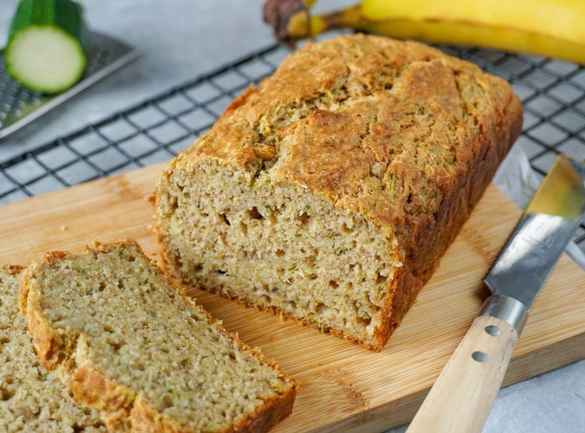 Zucchini-Bananenbrot – schnell & einfach gebacken